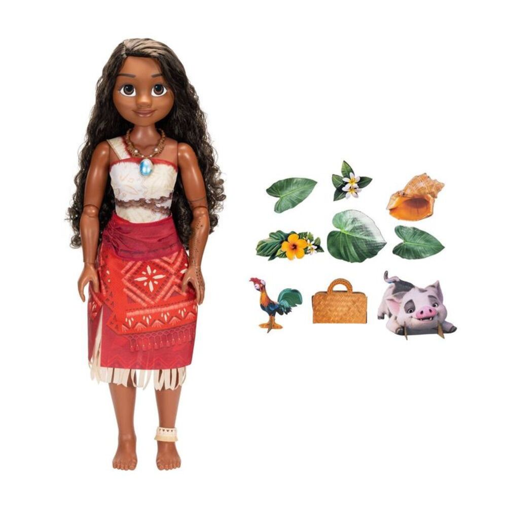 Moana -  2 Feature Playdate Fashion Doll Brown